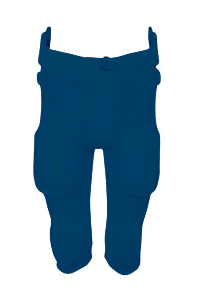 Integrated Lycra Football Pants-Adult-L - Navy