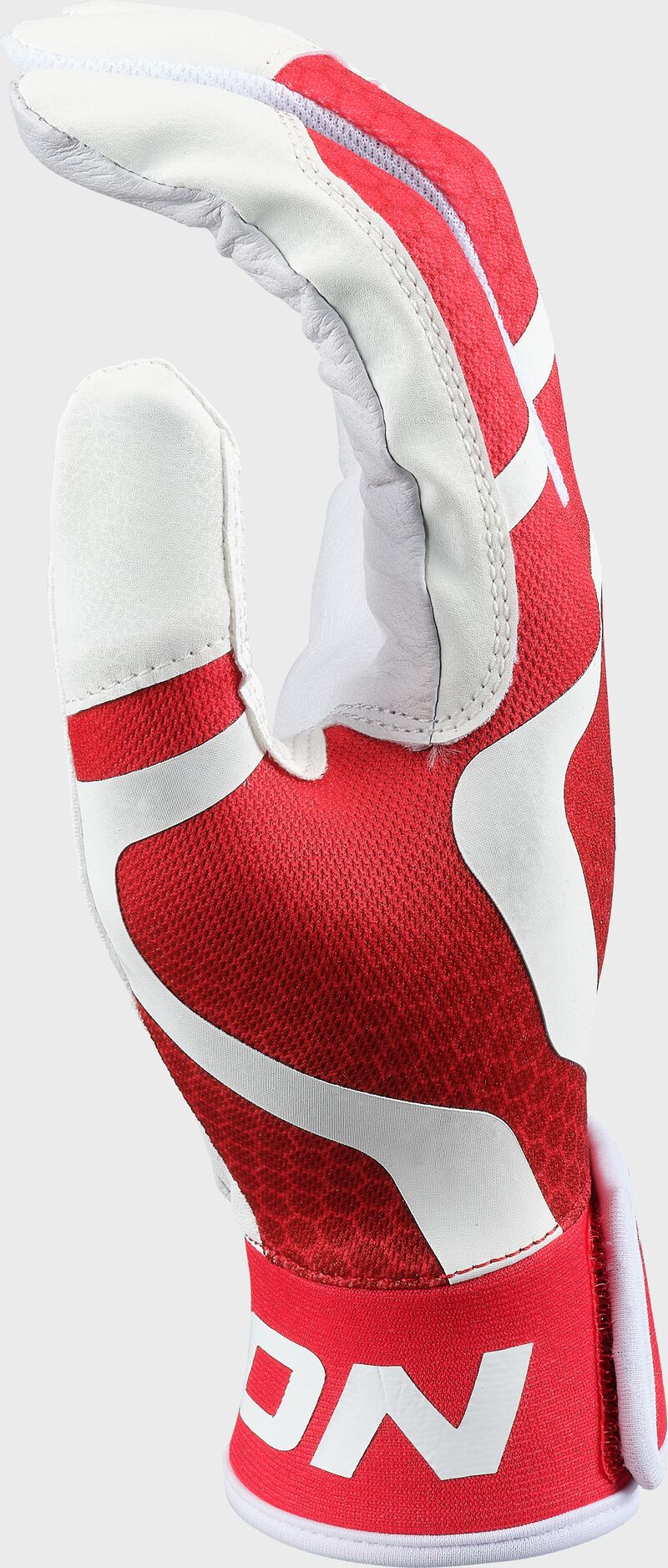 Easton Adult Mav Gt Batting Gloves - Small - White/Red
