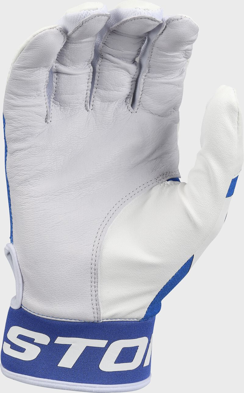 Easton Adult Mav Gt Batting Gloves - Large - White/Royal