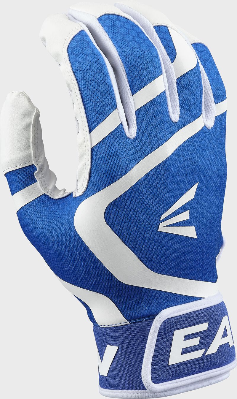 Easton Youth Mav Gt Batting Gloves - Extra Large - White/Royal