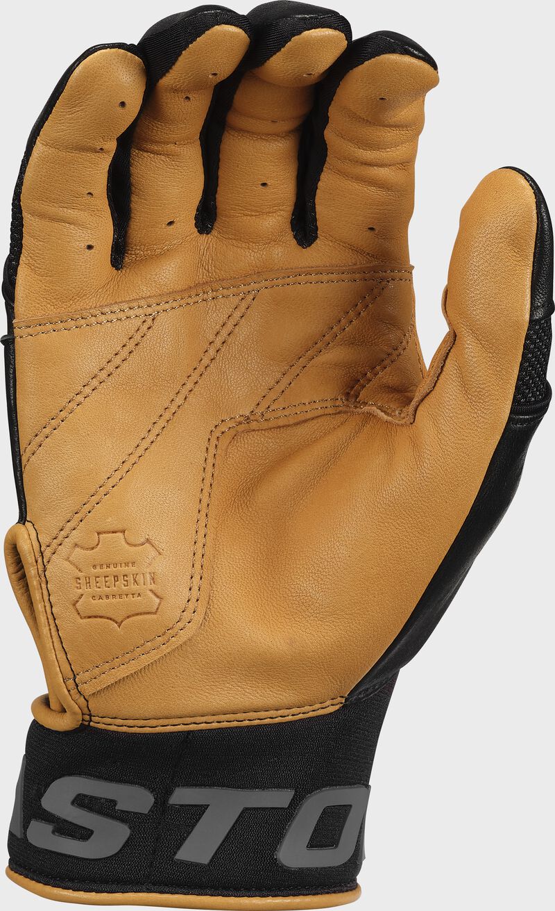 Easton Adult Mav Pro Locked In Baseball Batting Gloves - Medium - Caramel/Black
