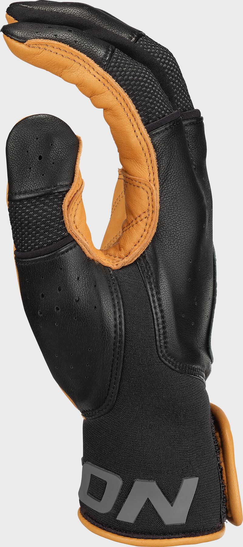 Easton Adult Mav Pro Locked In Baseball Batting Gloves - Large - Caramel/Black