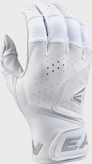 Easton Adult Mav Pro Batting Gloves - Medium - White/White