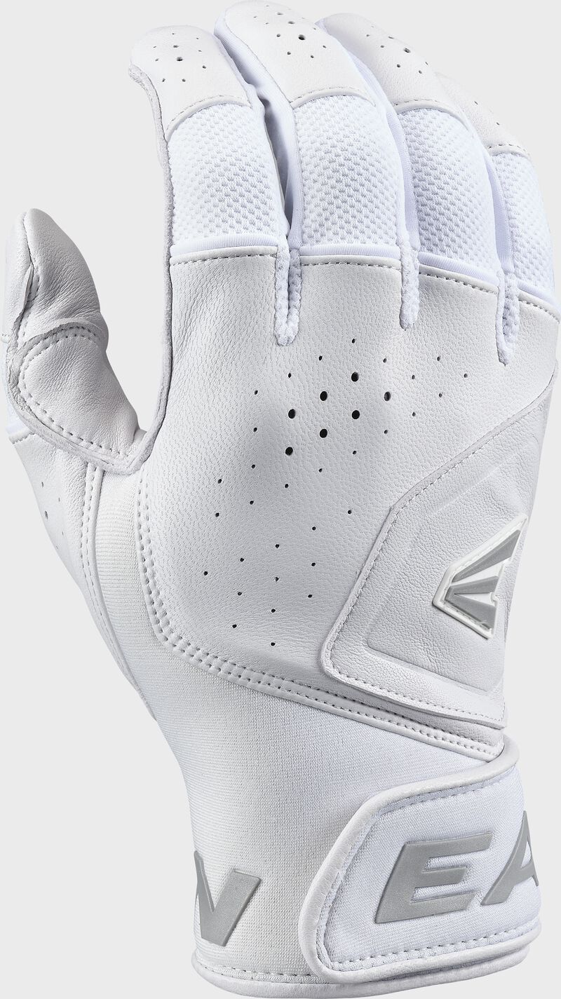 Easton Adult Mav Pro Batting Gloves - 2Xl - White/White