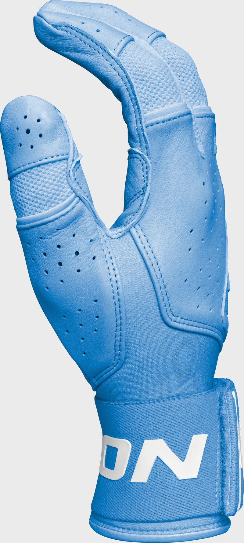 Easton Adult Mav Pro Locked In Batting Gloves - Small - Columbia Blue