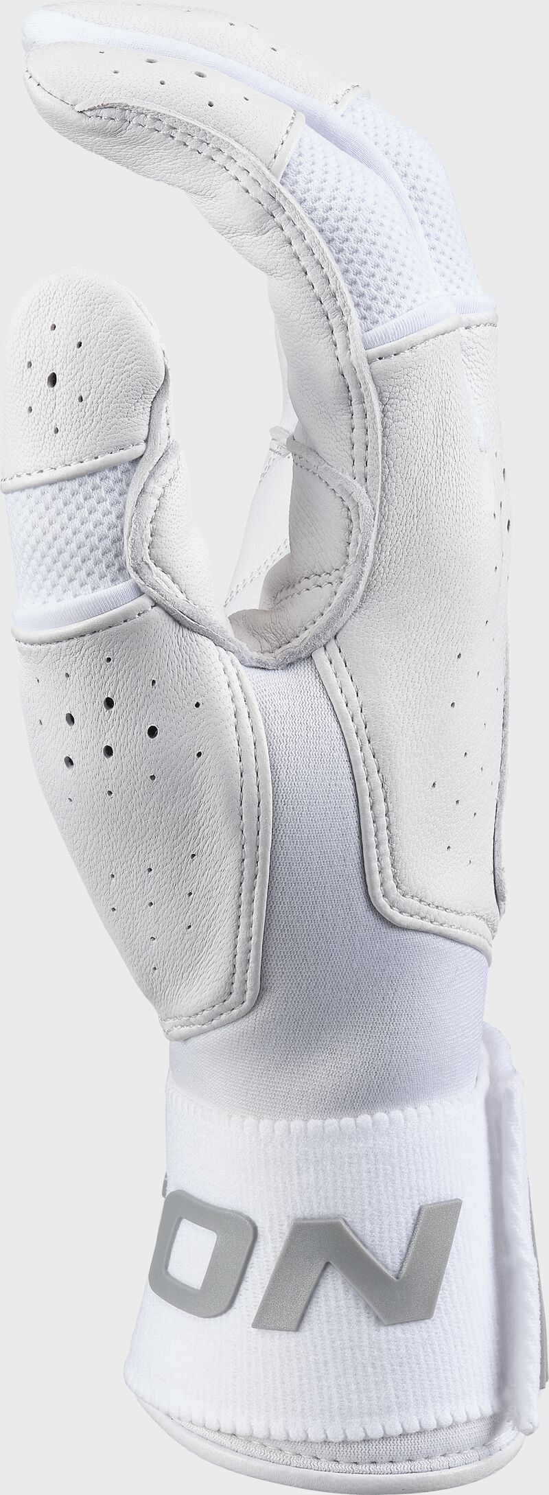 Easton Adult Mav Pro Locked In Batting Gloves - 2Xl - White/White