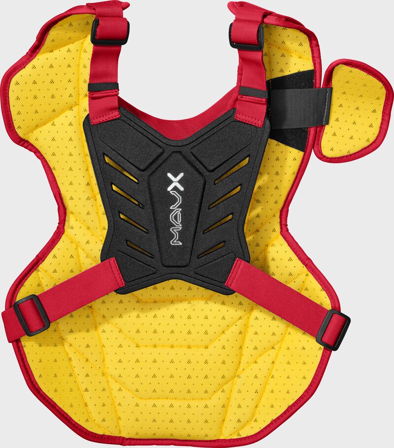 Easton Mav X Small Chest Protector - Small - Red