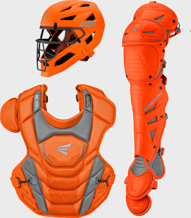 Easton Mav X Small Catchers Box Set - Small - Athletic Orange