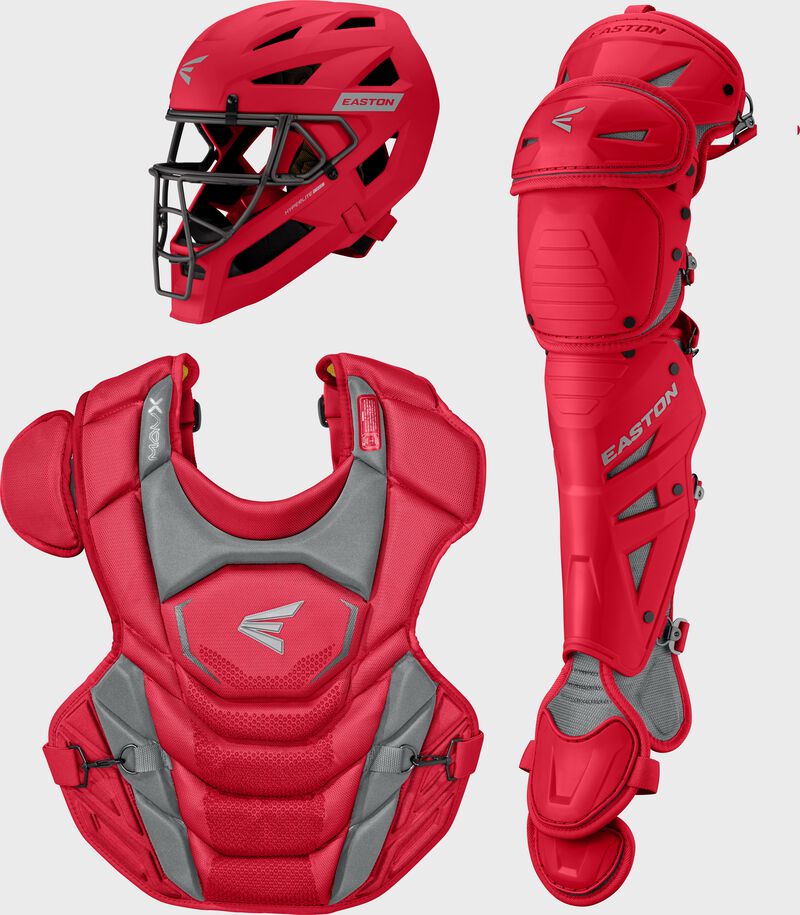 Easton Mav X Large Catchers Box Set - Large - Red