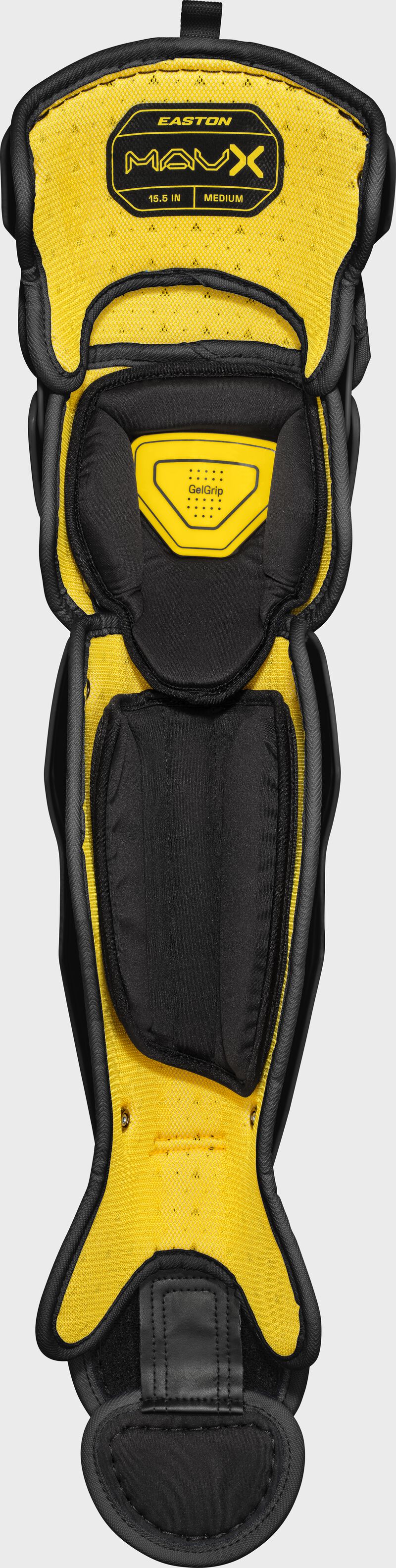 Easton Mav X Large Leg Guards - Large - Black