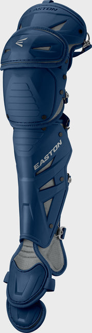 Easton Mav X Medium Leg Guards - Medium - Navy