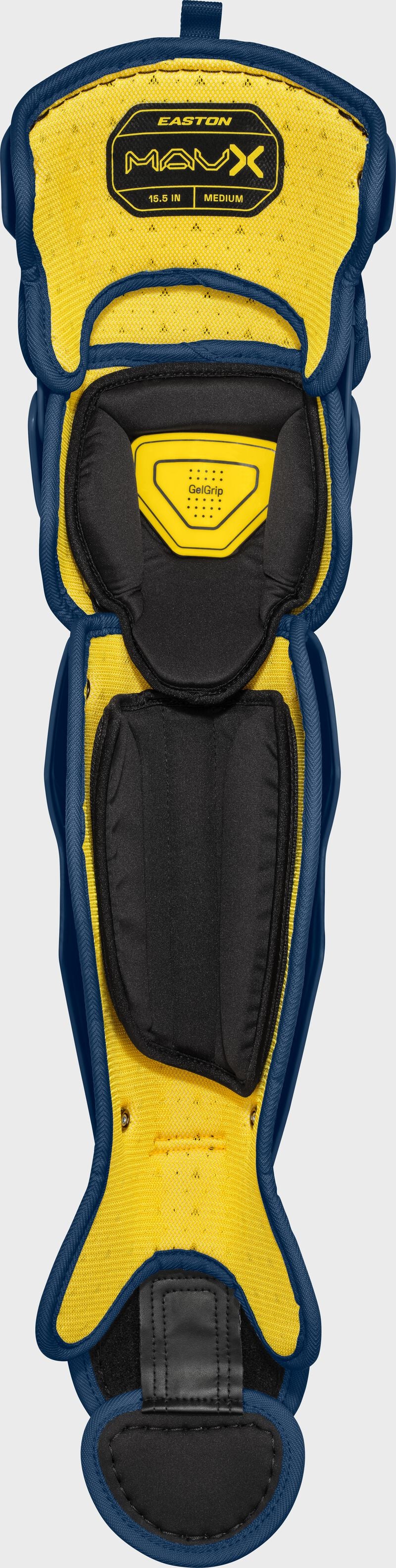 Easton Mav X Small Leg Guards - Small - Navy