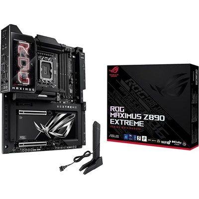 ASUS ROG MAXIMUS Z890 EXTREME Intel® Z890 LGA 1851 E-ATX Motherboard, Advanced AI PC-ready, 24+2+1+2 Stages, DDR5, WiFi7, 2.5G/10G LAN, PCIe® 5.0