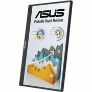ASUS - ZenScreen MB16AMTR 16" Class LCD Touchscreen Monitor - 15.6" Viewable - 10 Point(s) Multi-touch Screen - 1920 X - Black