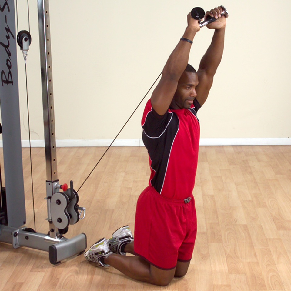Solid Tricep Pressdown Bar(Rubber Grip)