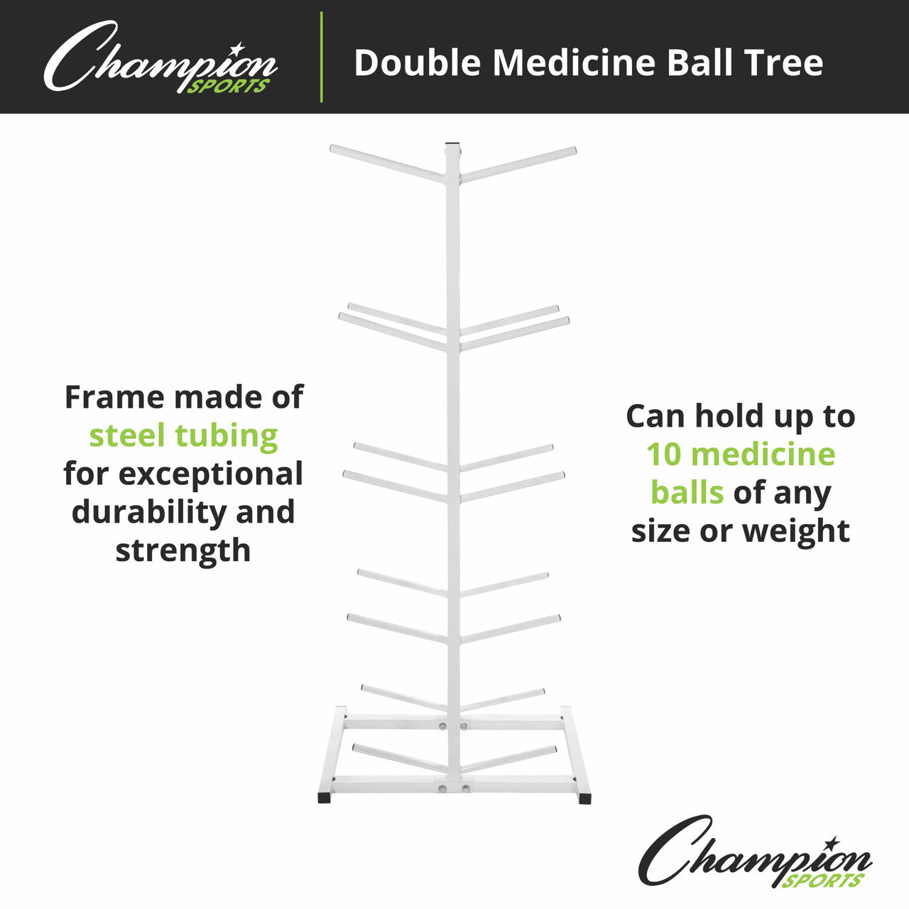 Double Medicine Ball Tree