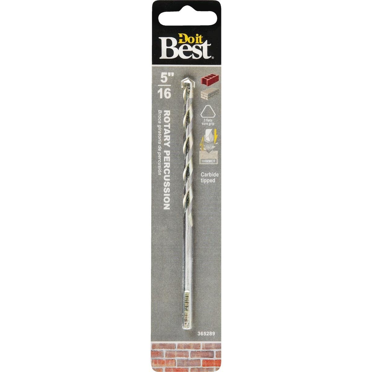 5/16 In. x 6 In. Rotary Percussion Masonry Drill Bit