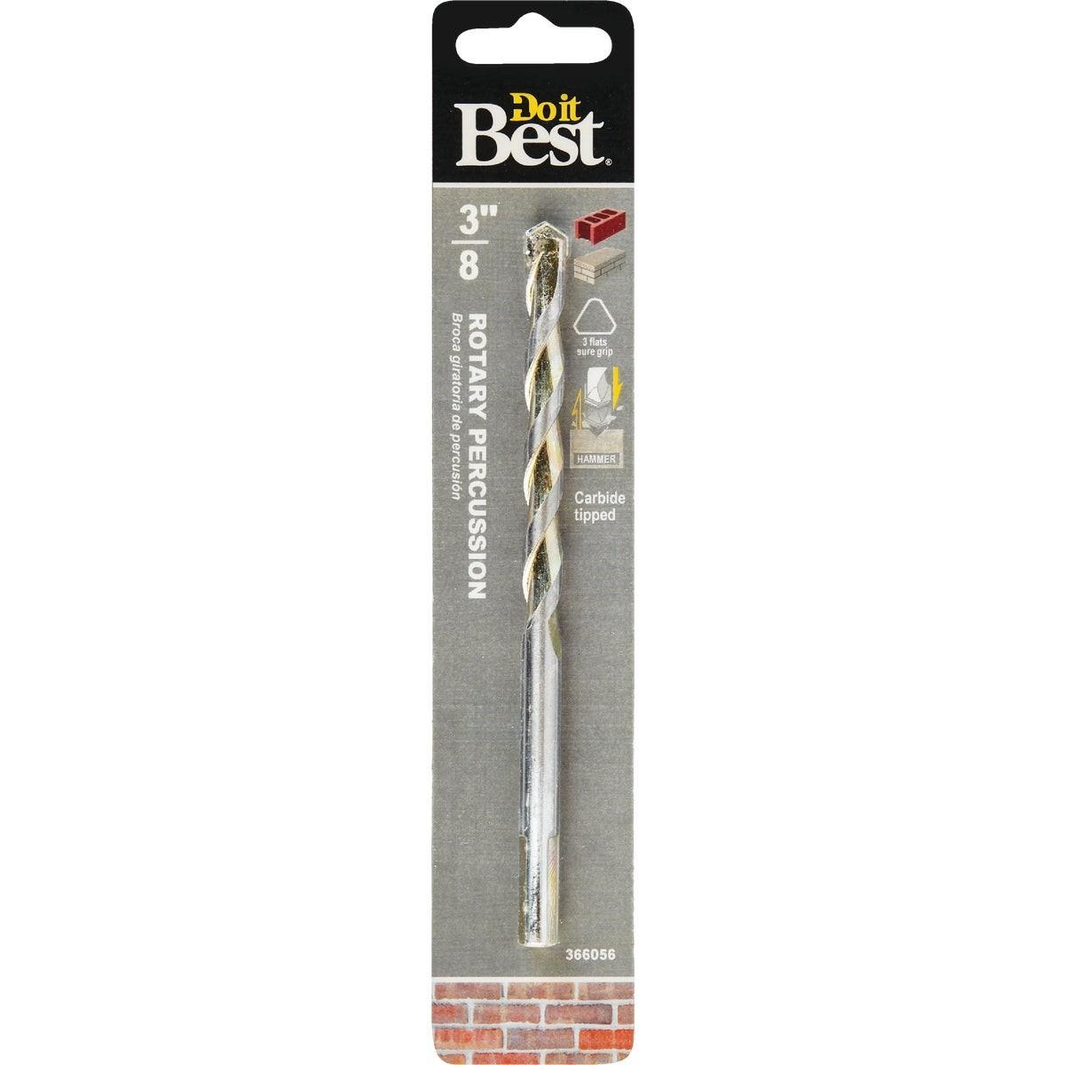 3/8 In. x 6 In. Rotary Percussion Masonry Drill Bit