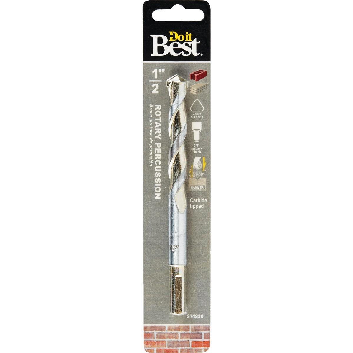 1/2 In. x 6 In. Rotary Percussion Masonry Drill Bit
