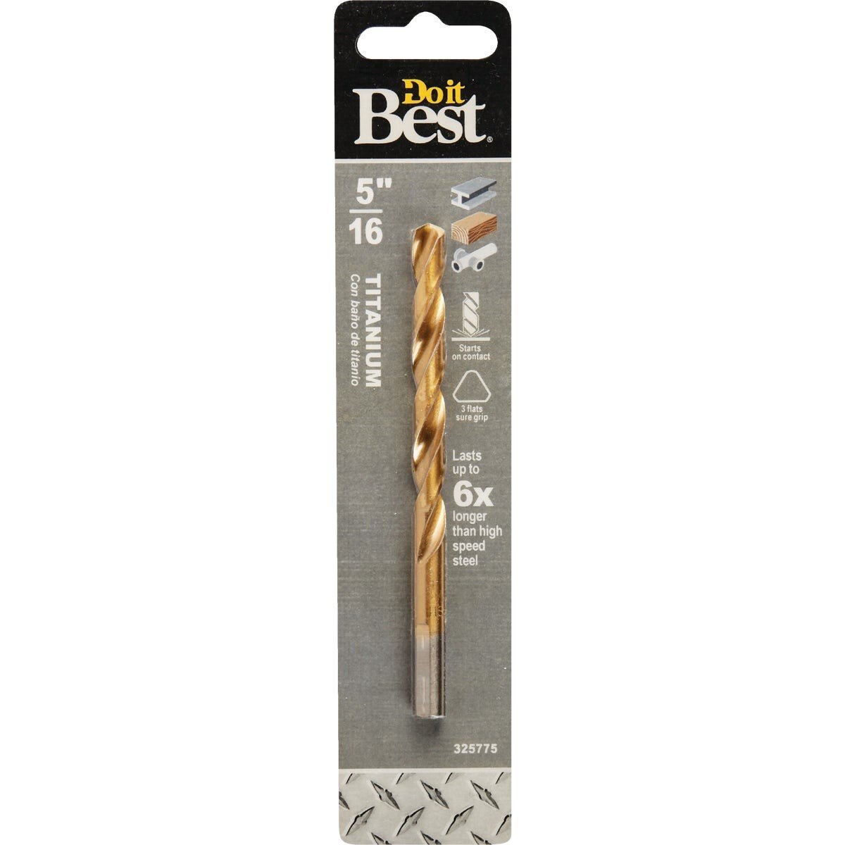5/16 In. Titanium Drill Bit
