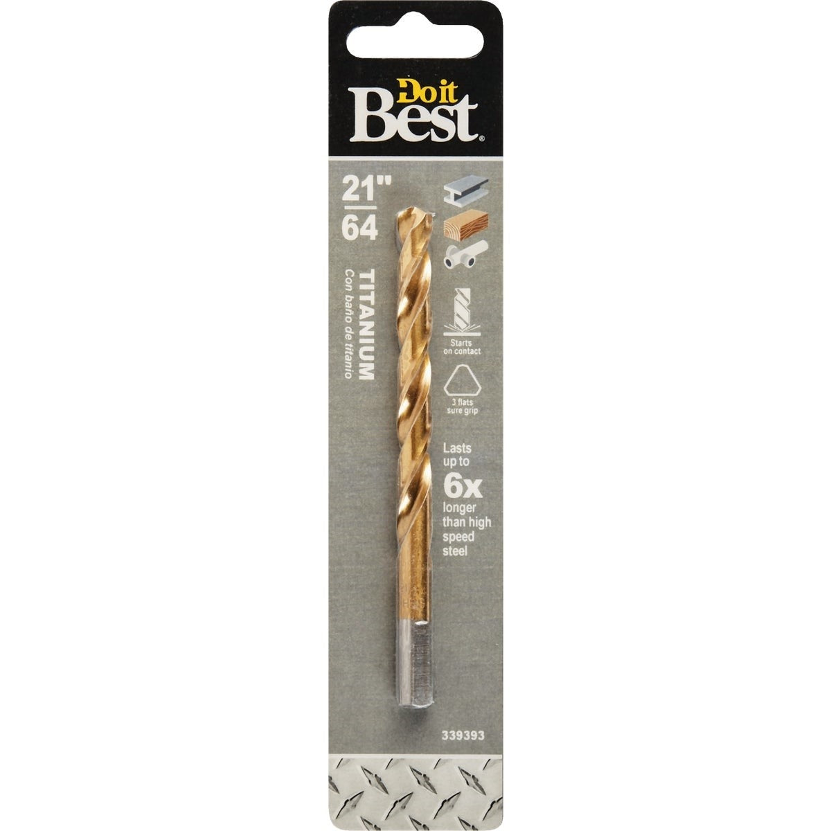 21/64 In. Titanium Drill Bit