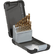 21-Piece Titanium Drill Bit Set, 1/16 In. thru 3/8 In.