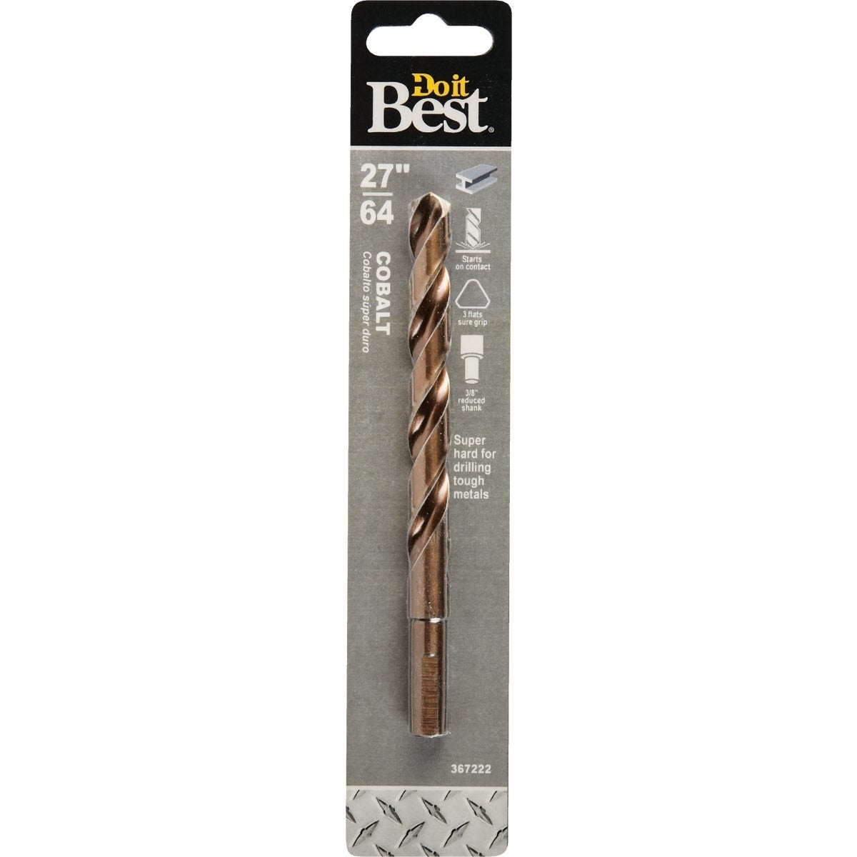 27/64 In. Cobalt Drill Bit