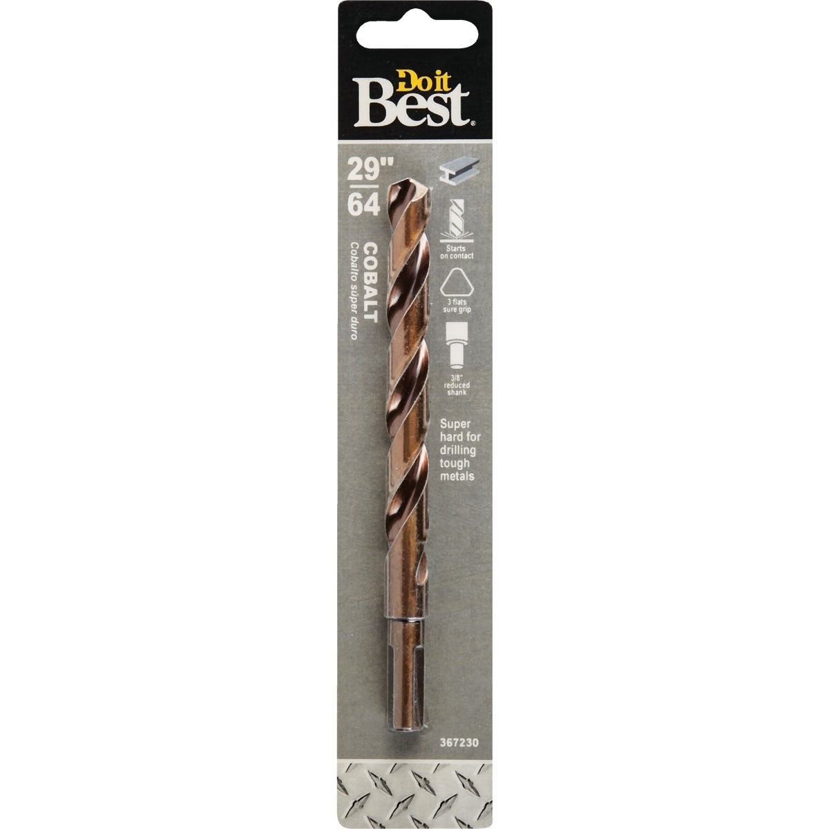 29/64 In. Cobalt Drill Bit