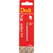3/16 In. x 2-1/4 In. Carbide Glass & Tile Drill Bit