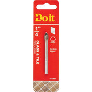1/4 In. x 2-1/4 In. Carbide Glass & Tile Drill Bit