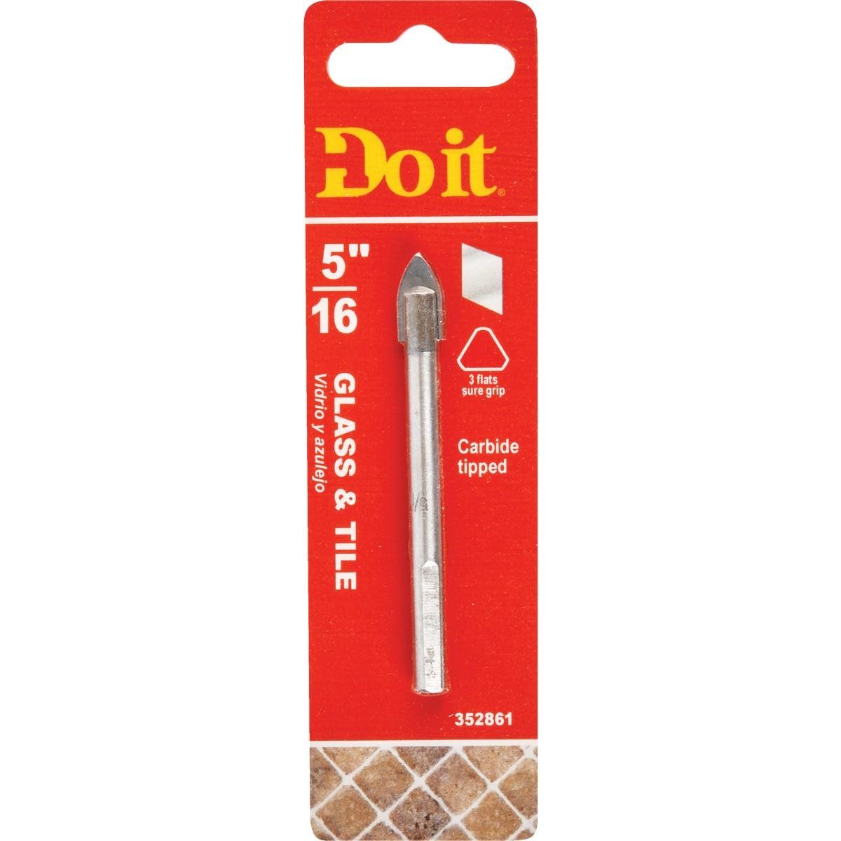 5/16 In. x 2-7/8 In. Carbide Glass & Tile Drill Bit