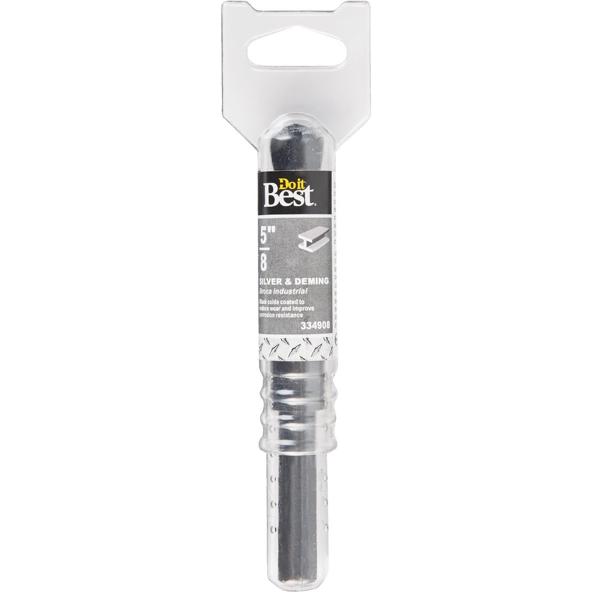 5/8 In. Black Oxide Silver & Deming Drill Bit