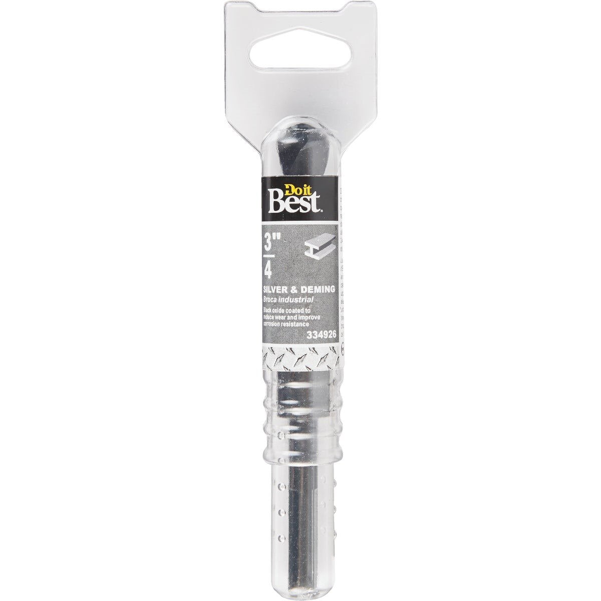 3/4 In. Black Oxide Silver & Deming Drill Bit