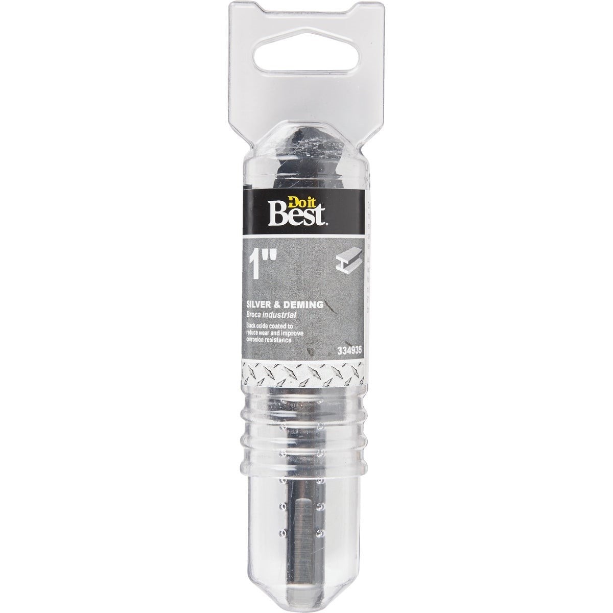 1 In. Black Oxide Silver & Deming Drill Bit