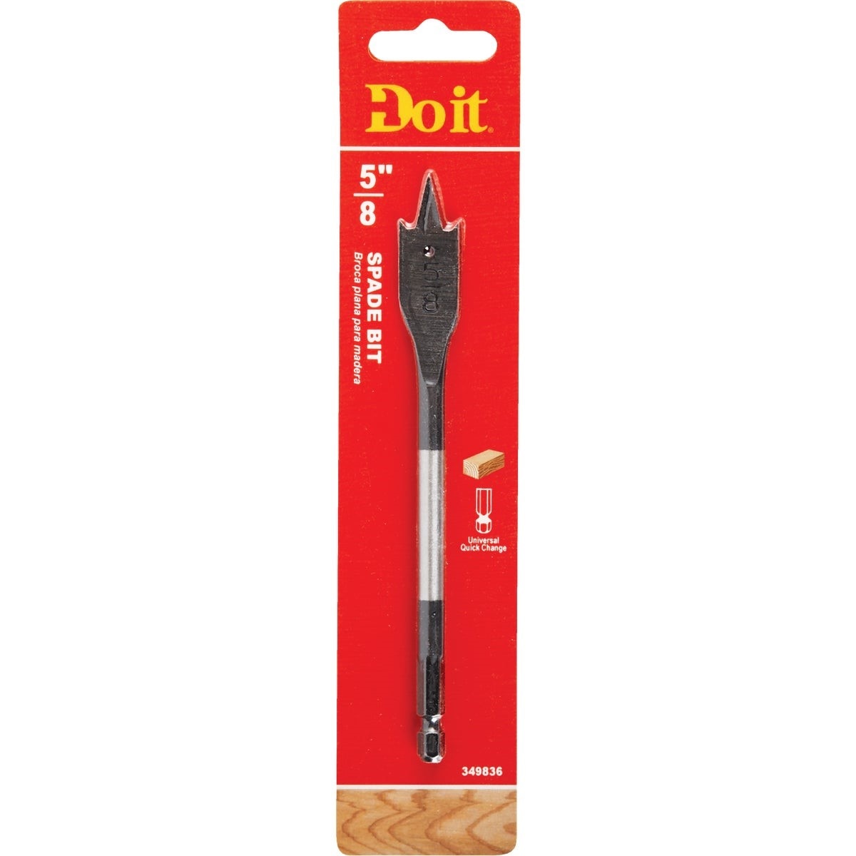 5/8 In. x 6-1/4 In. Spade Bit