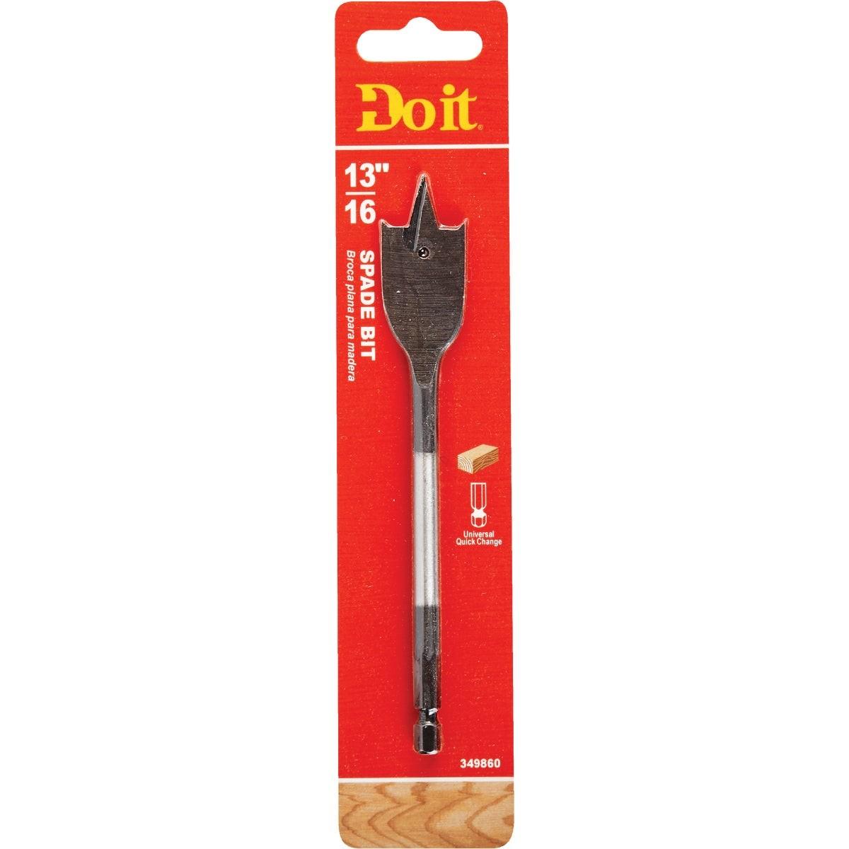 13/16 In. x 6-1/4 In. Spade Bit