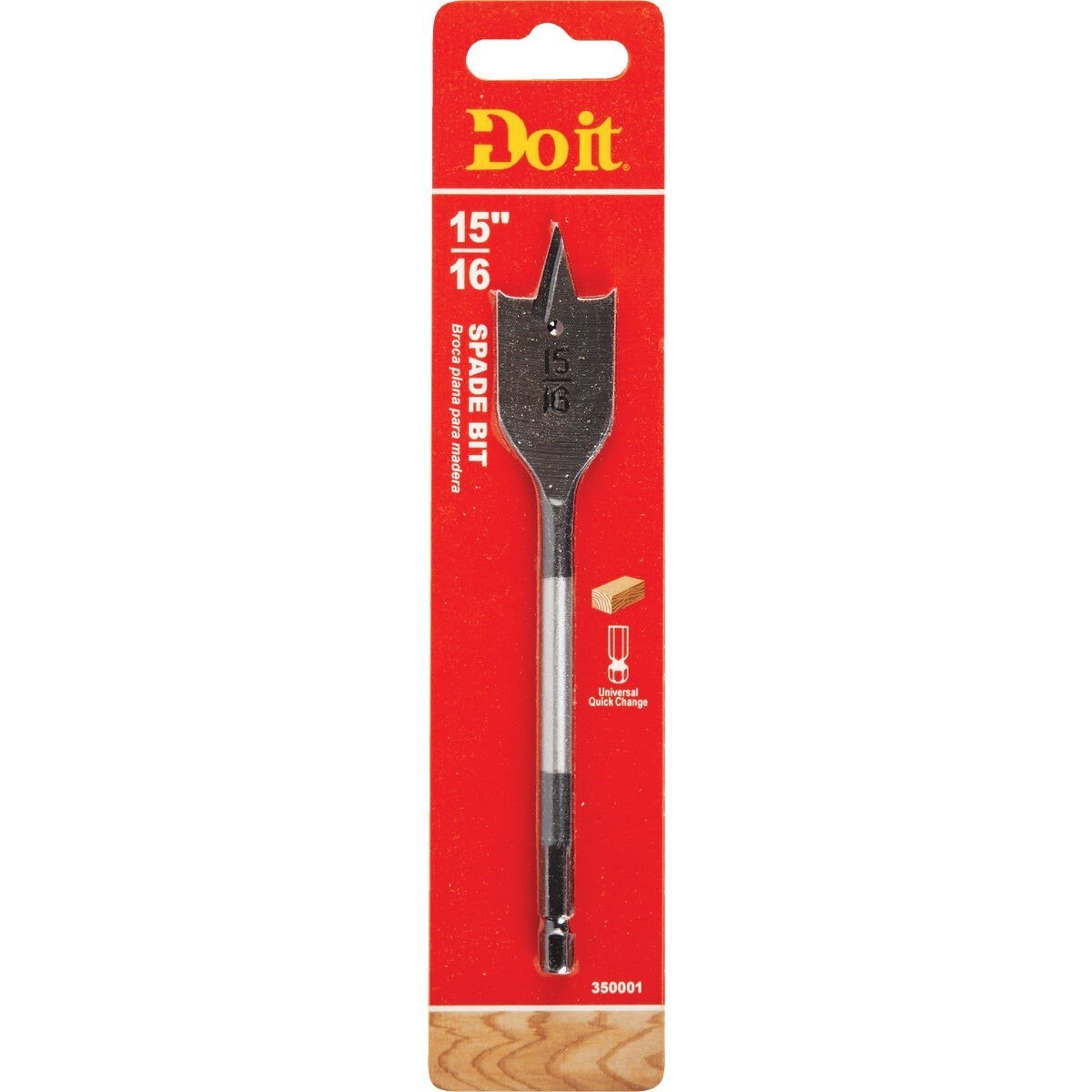 15/16 In. x 6-1/4 In. Spade Bit