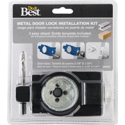 Bi-Metal Door Lock Installation Kit for Metal Doors