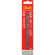 11/32 In. Black Oxide Drill Bit