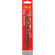 25/64 In. Black Oxide Drill Bit