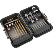 21-Piece Titanium Drill and Drive Set