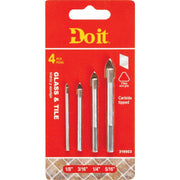 Glass & Tile Bit Set (4-Piece)
