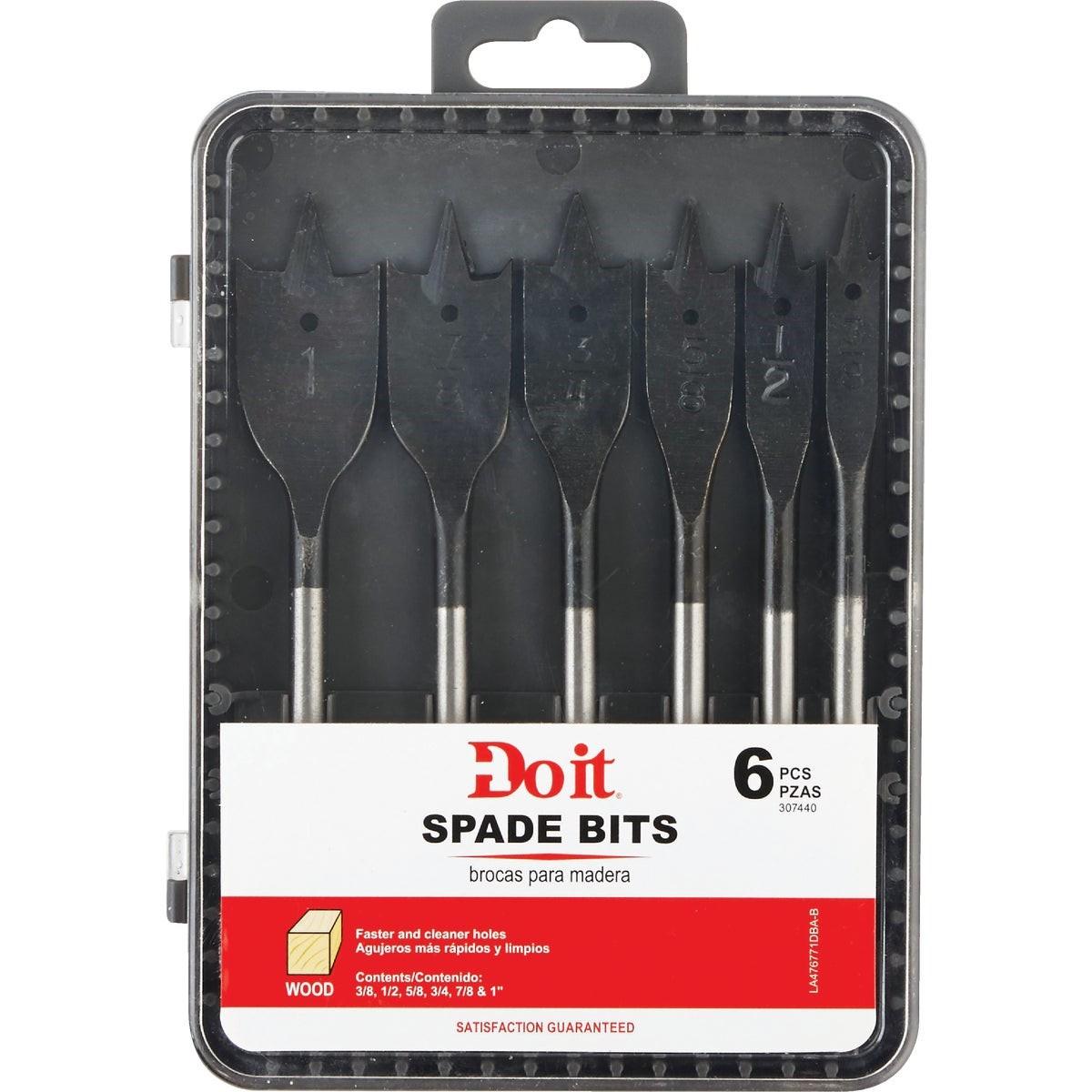 6-Piece Spade Bit Set