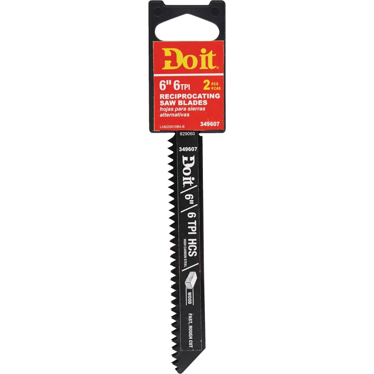 6 In. 6 TPI Drywall and Plaster Reciprocating Saw Blade (2-Pack)
