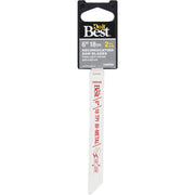 Bi-Metal 6 In. 18 TPI Metal Reciprocating Saw Blade (2-Pack)
