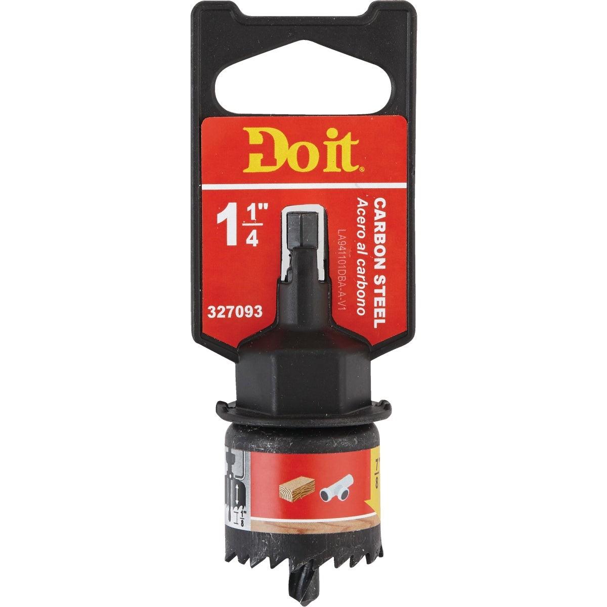 1-1/4 In. Carbon Steel Hole Saw with Mandrel