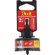 2-1/4 In. Carbon Steel Hole Saw with Mandrel