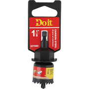 1-1/8 In. Carbon Steel Hole Saw with Mandrel