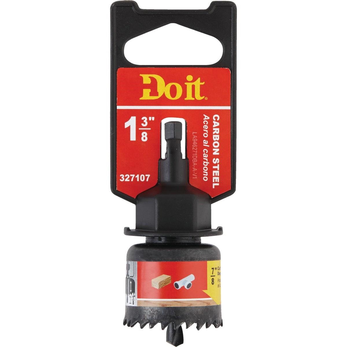 1-3/8 In. Carbon Steel Hole Saw with Mandrel