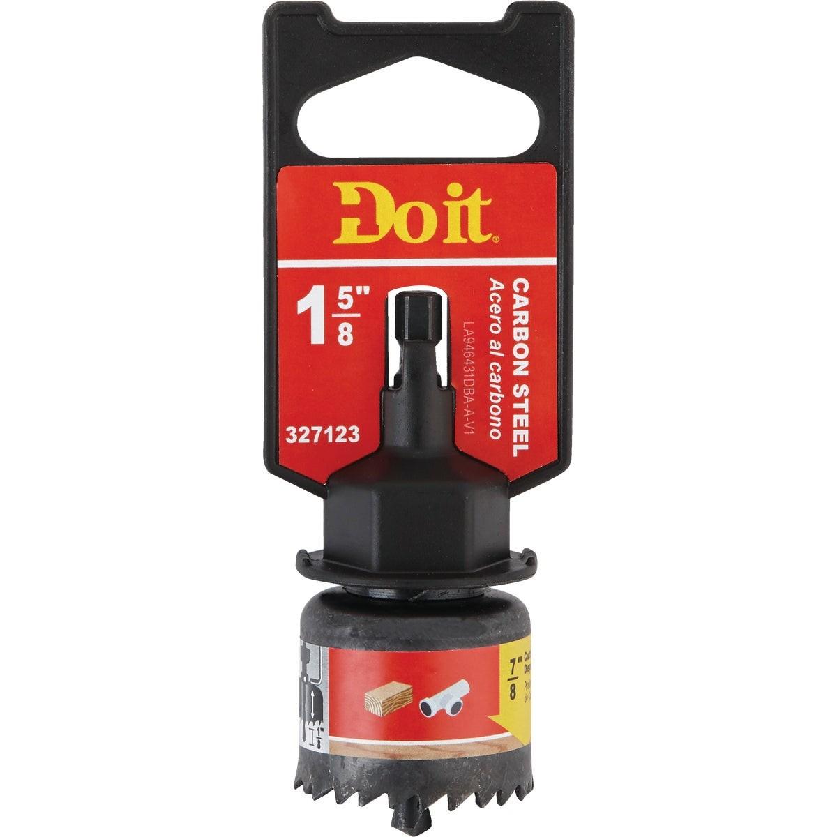 1-5/8 In. Carbon Steel Hole Saw with Mandrel